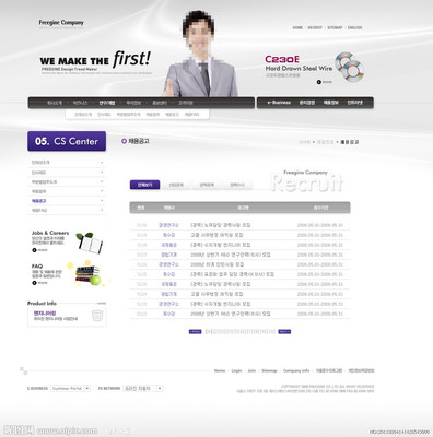 解锁专业商业地产网站设计 韩文PSD模板详解与设计指南